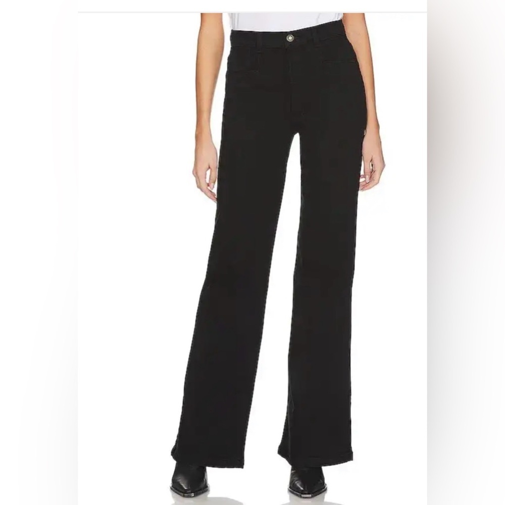 THE JORDIE WIDE LEG JEANS IN ZURICH BLACK 29 FROM REVOLVE